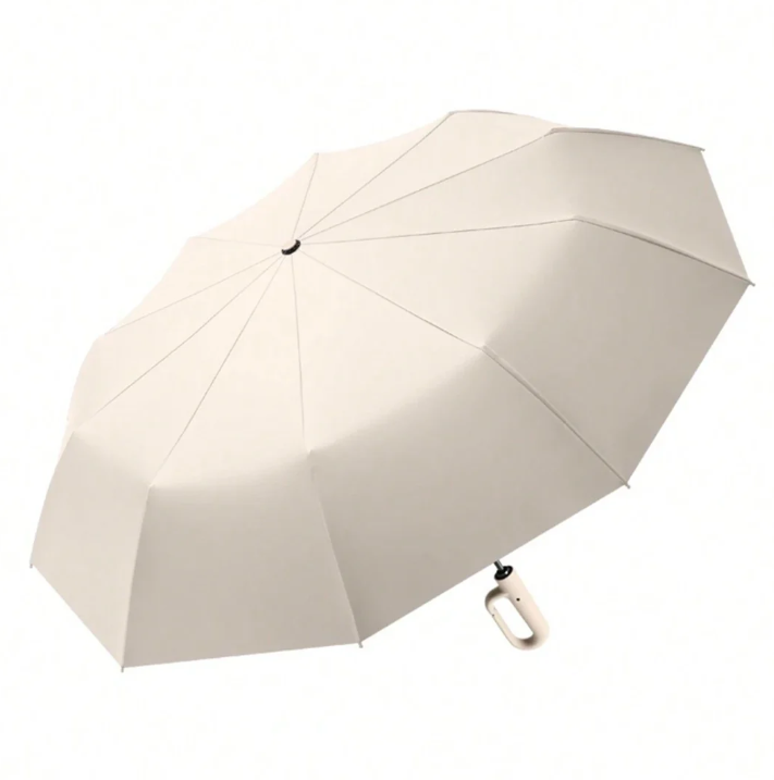 Ombrello antivento con bordo riflettente