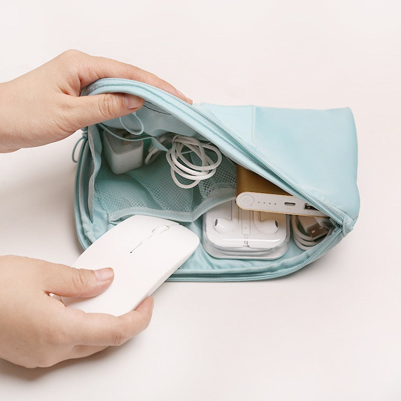 Organizer per elettronica compatto e impermeabile unisex