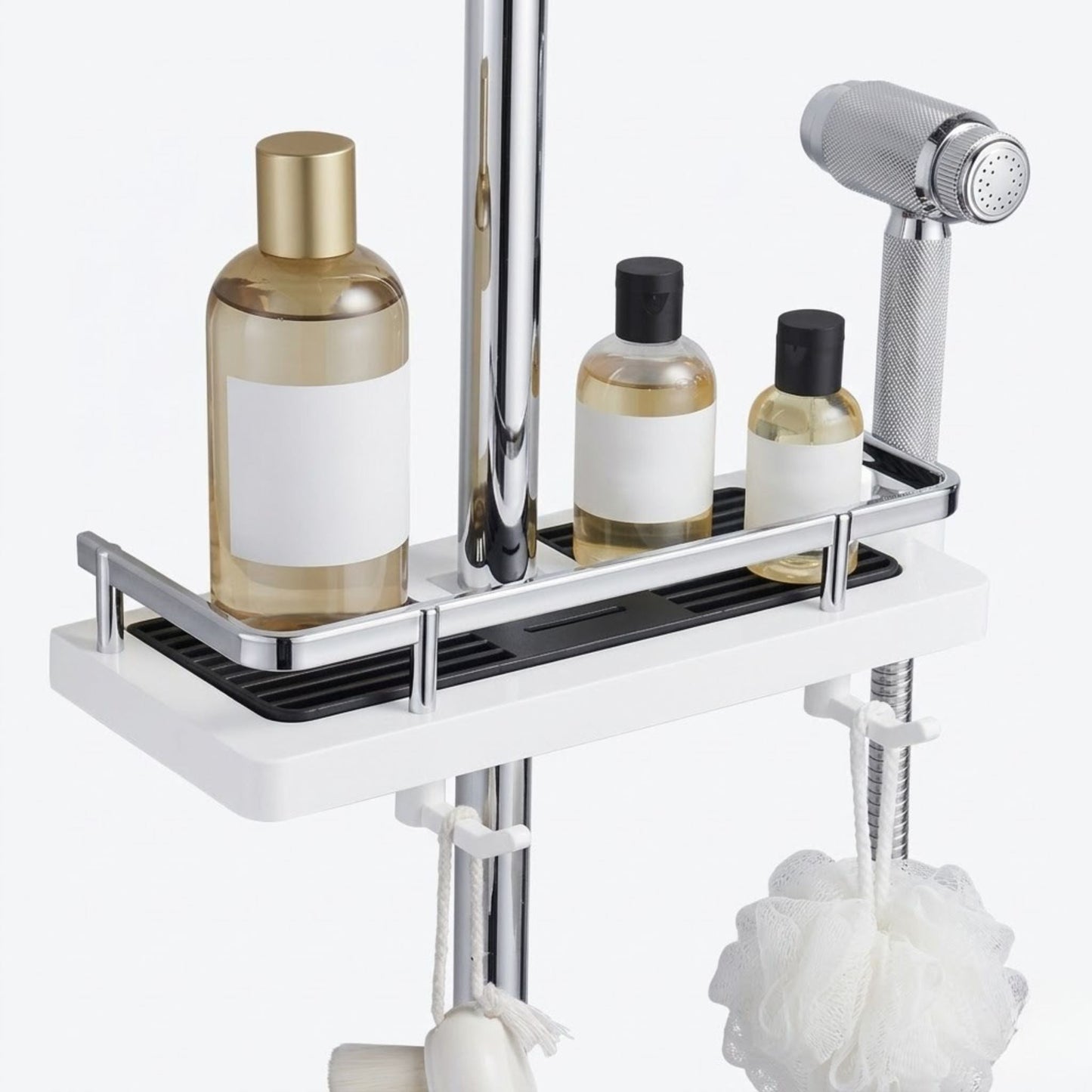 Organizzatore mensola da doccia per il bagno