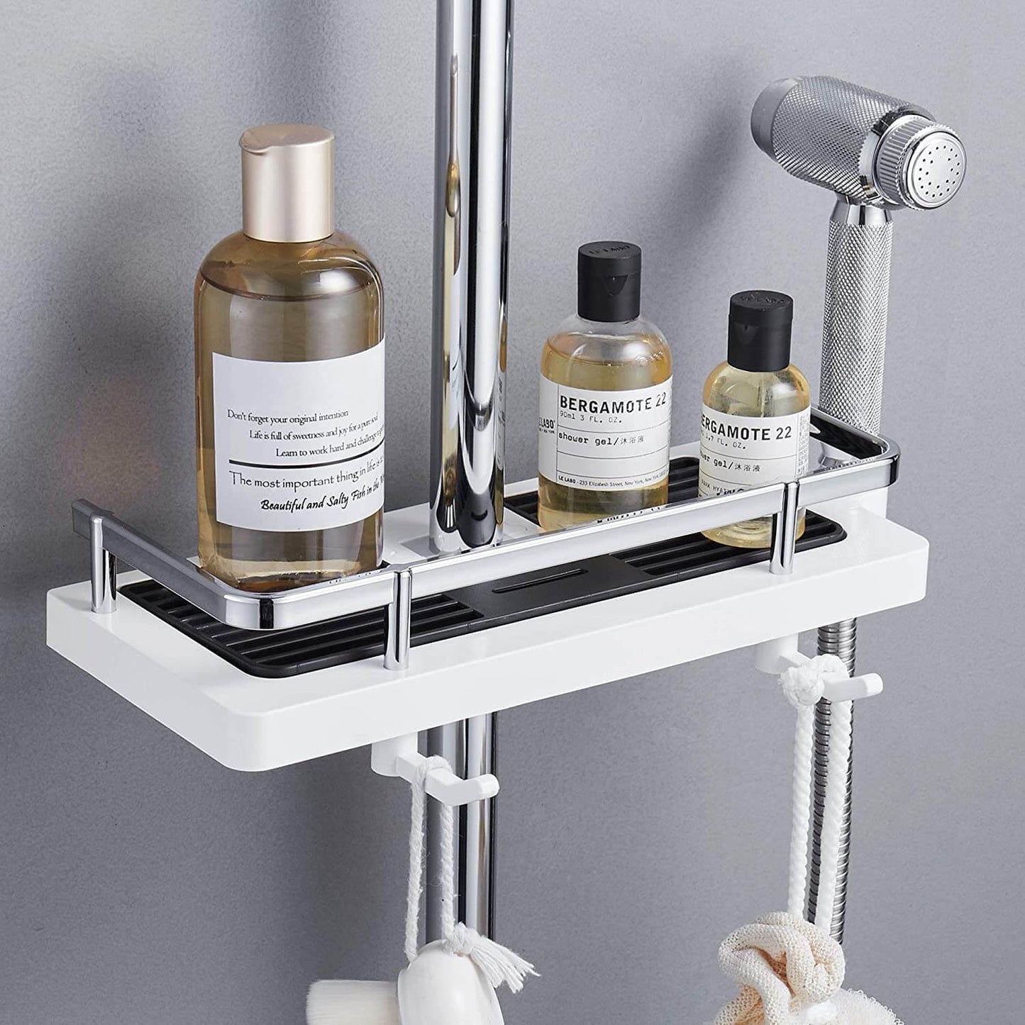 Organizzatore mensola da doccia per il bagno