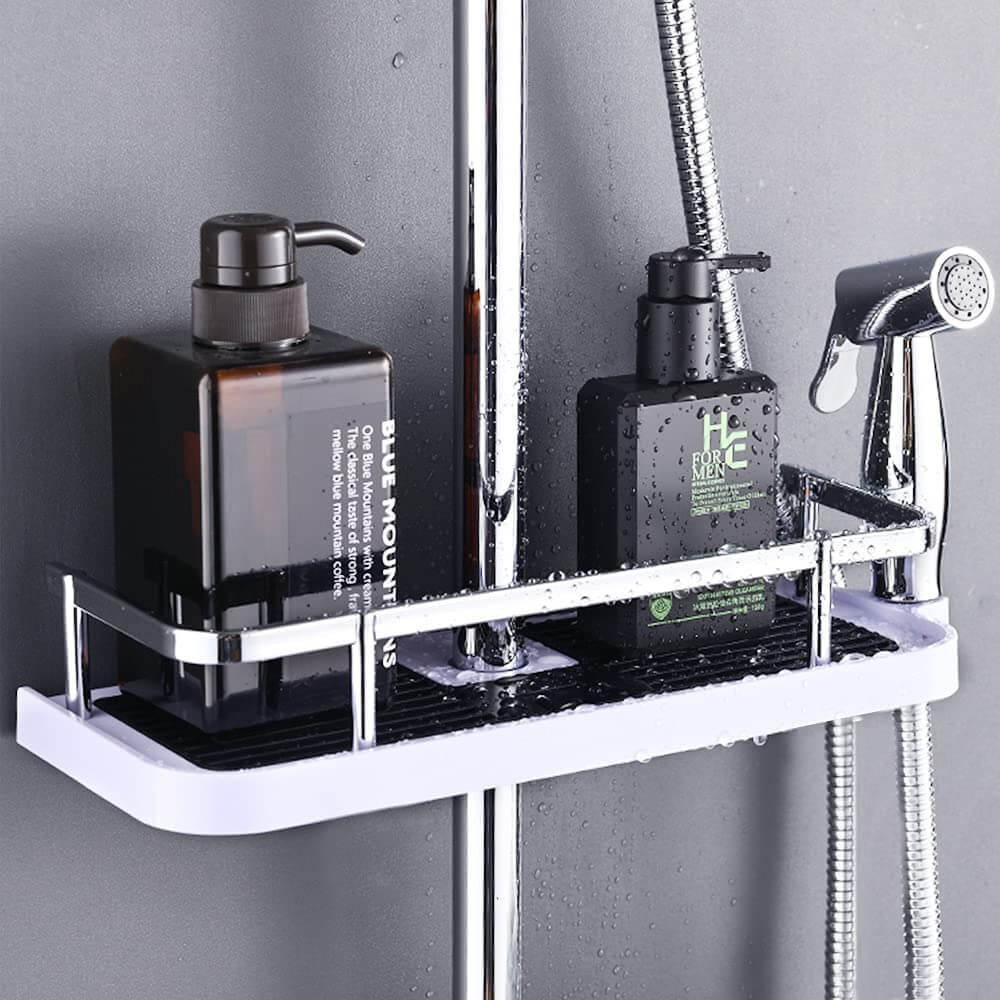 Organizzatore mensola da doccia per il bagno