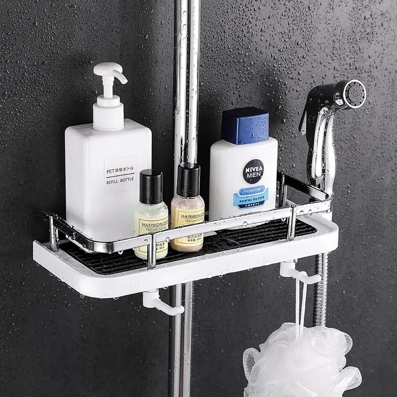 Organizzatore mensola da doccia per il bagno