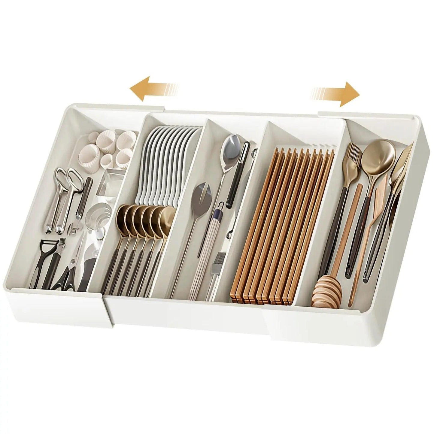 Organizzatore per Cassetti - Flessibile e Salvaspazio | Ordine Perfetto