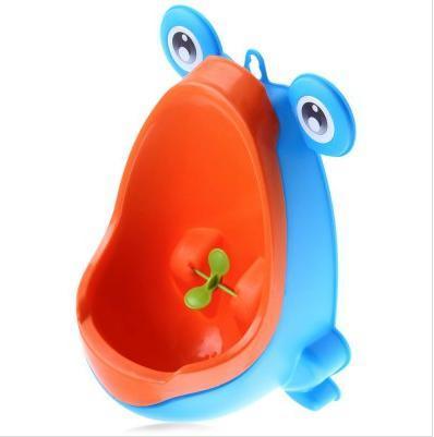 Orinatoio da Allenamento a Forma di Rana per Bambini con Bersaglio Divertente