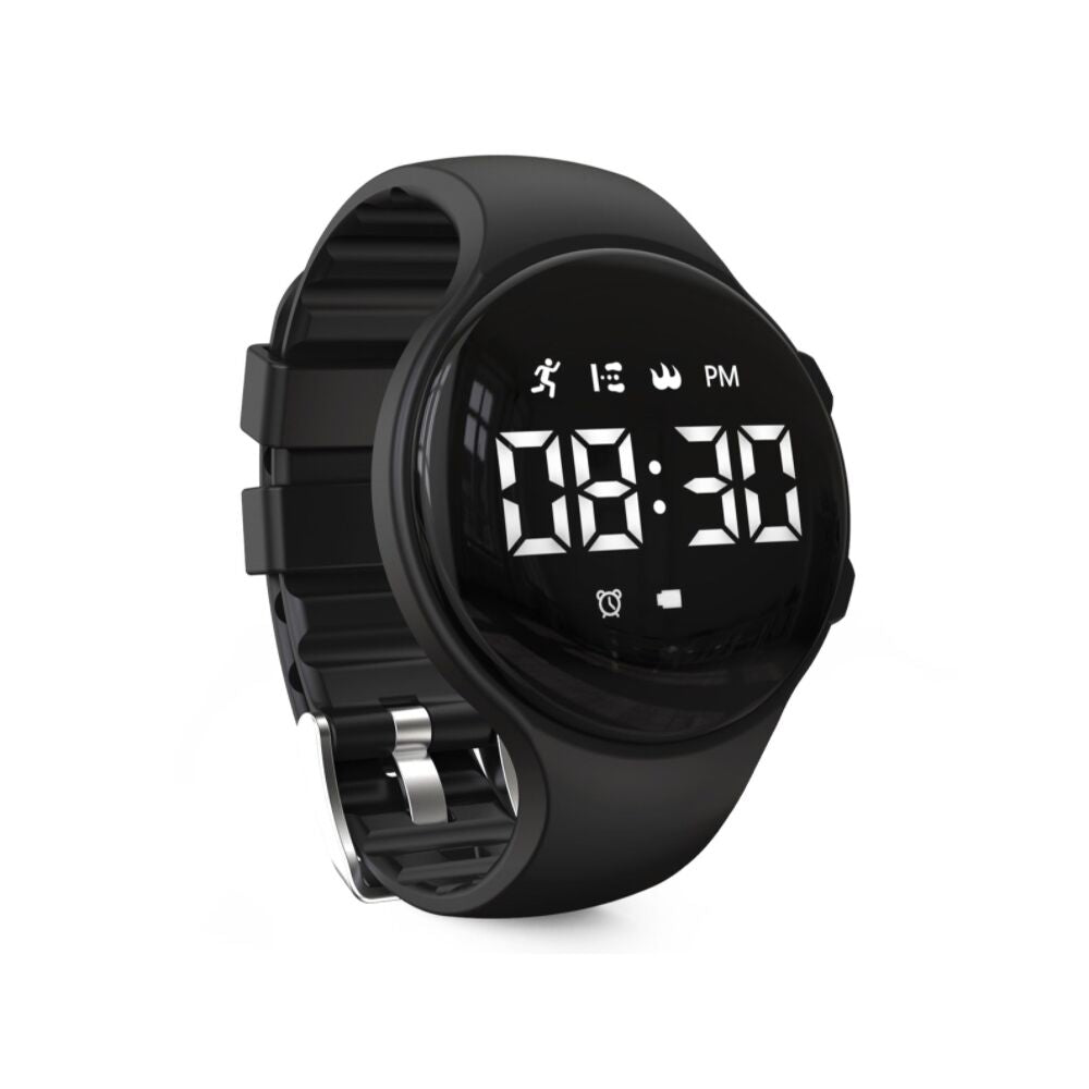 Orologio contapassi digitale a LED con allarme a vibrazione – Fitness tracker per bambini