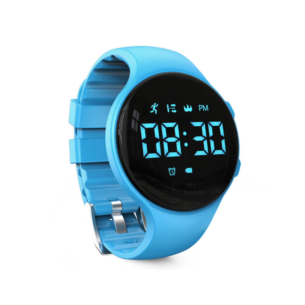 Orologio contapassi digitale a LED con allarme a vibrazione – Fitness tracker per bambini