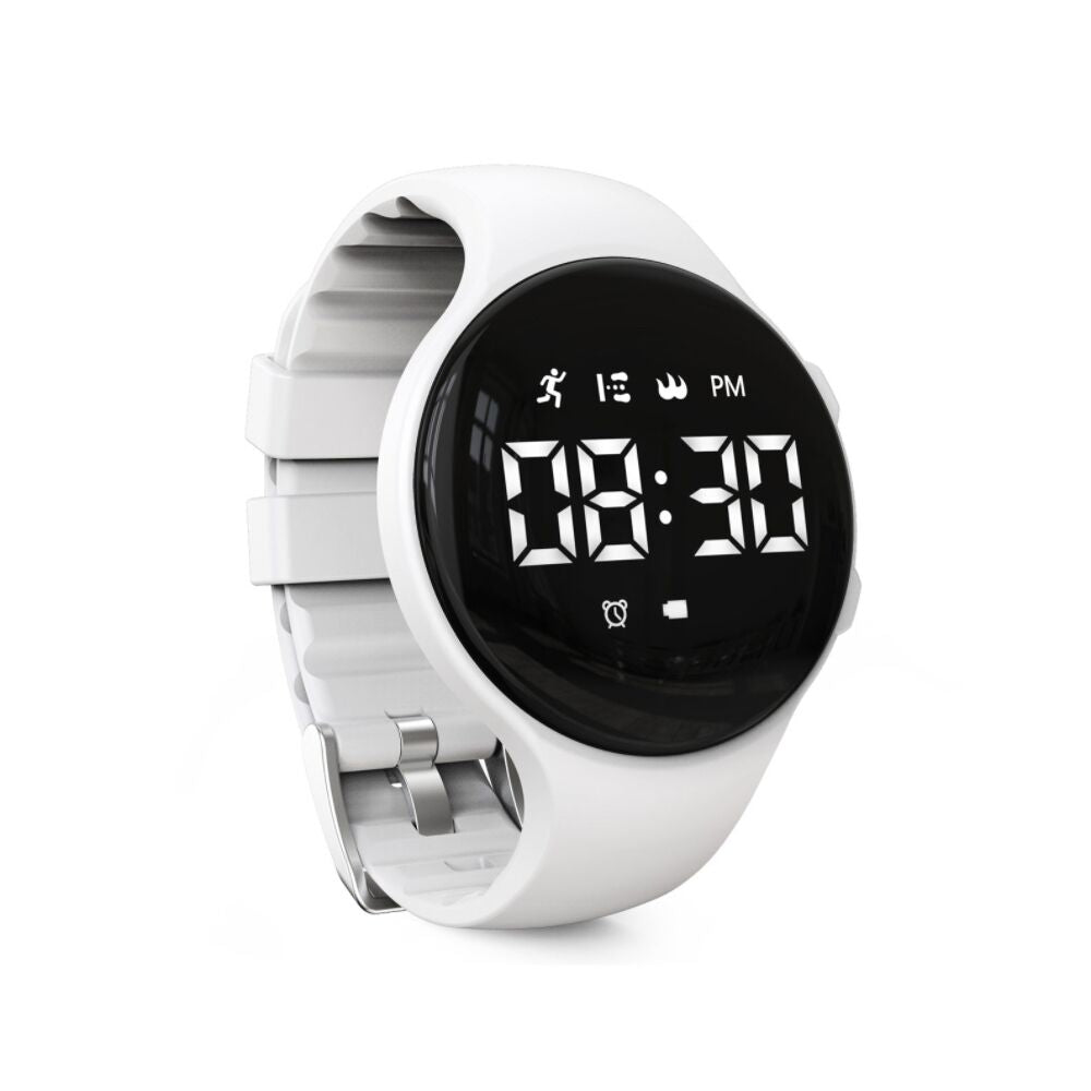 Orologio contapassi digitale a LED con allarme a vibrazione – Fitness tracker per bambini