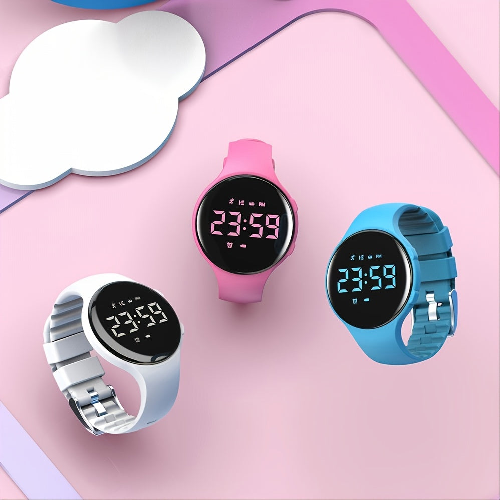 Orologio contapassi digitale a LED con allarme a vibrazione – Fitness tracker per bambini