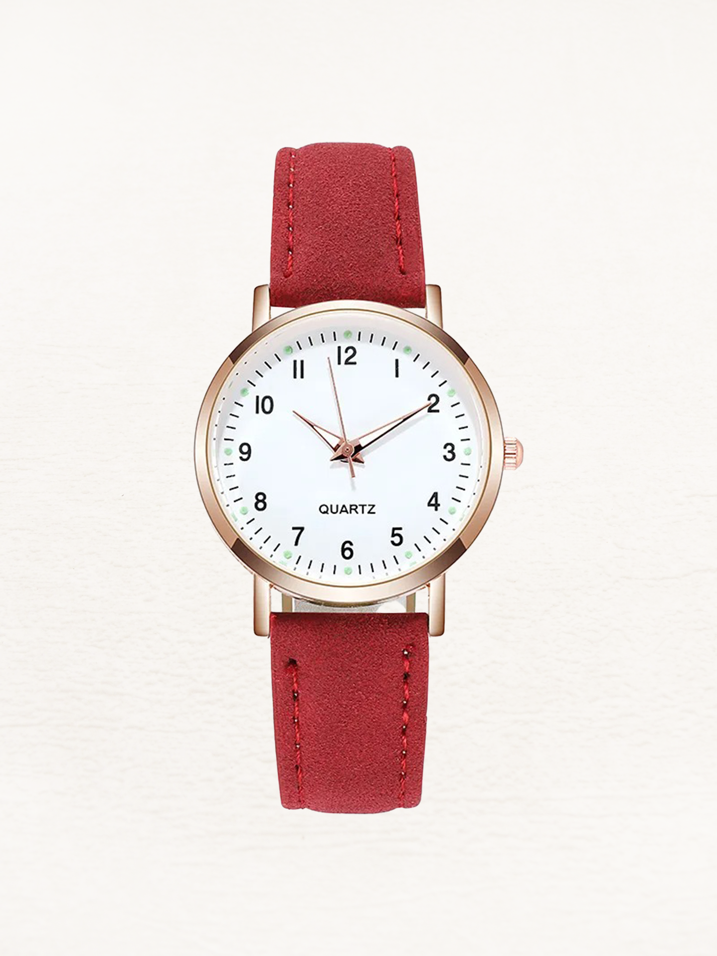 Orologio da Donna con Cinturino in Pelle e Design Elegante