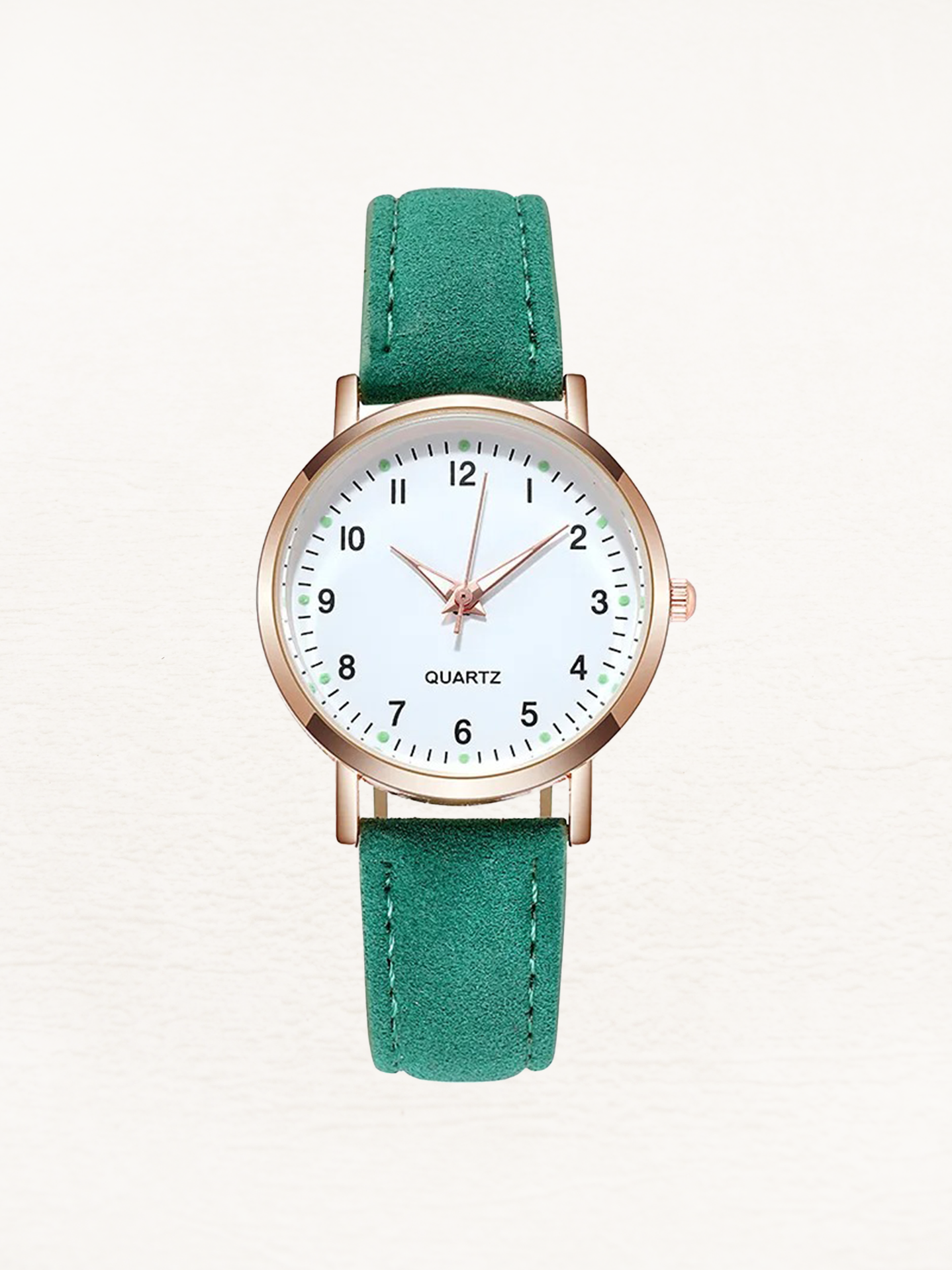 Orologio da Donna con Cinturino in Pelle e Design Elegante
