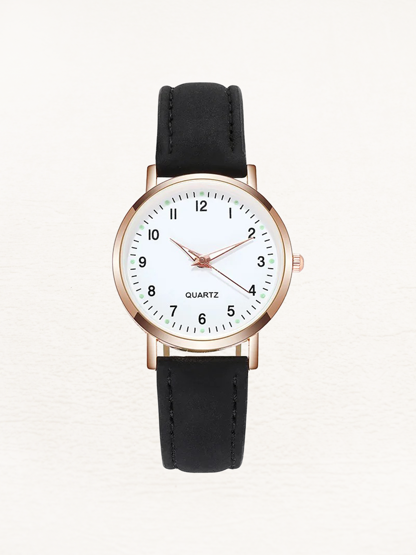 Orologio da Donna con Cinturino in Pelle e Design Elegante