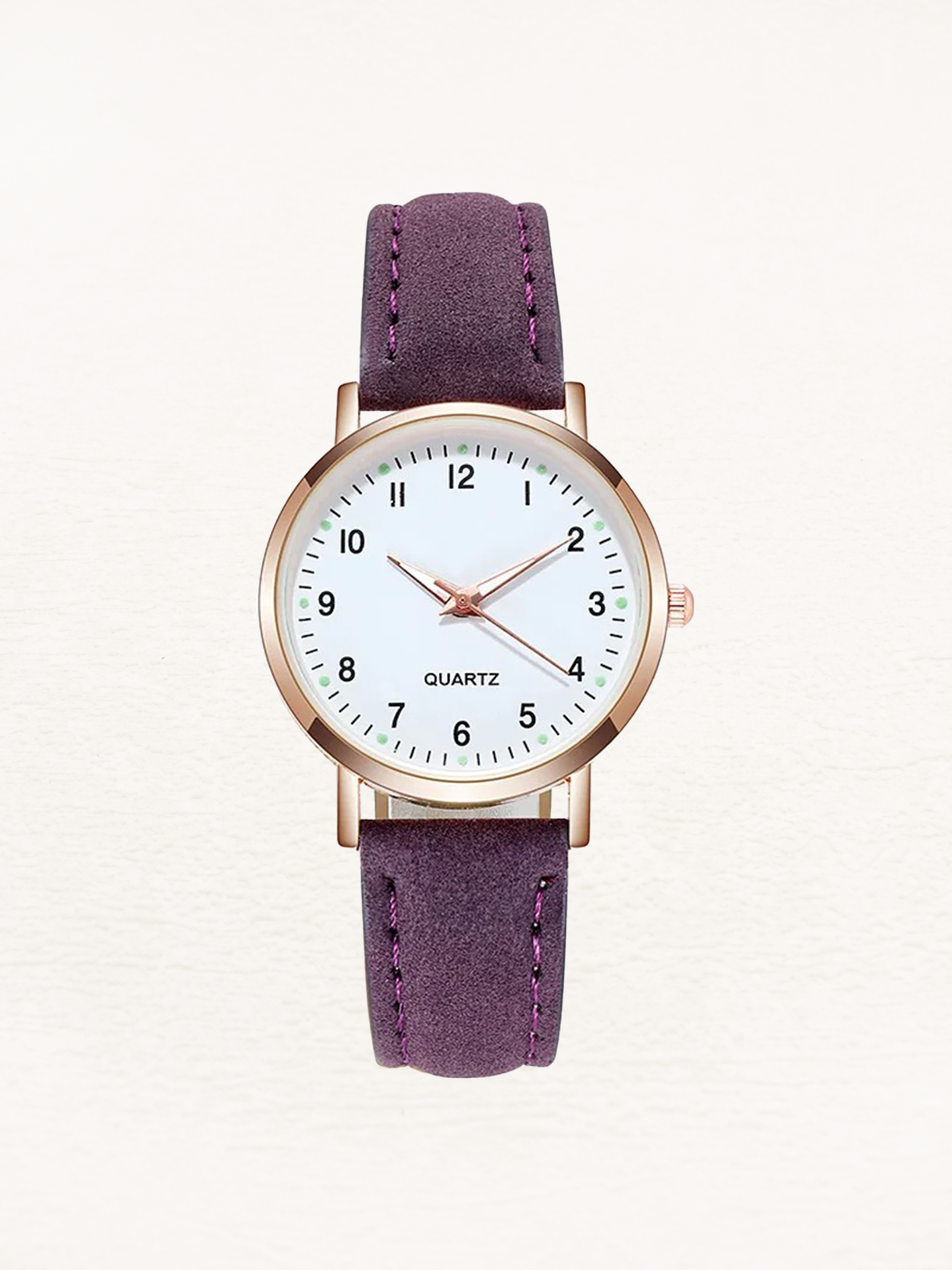Orologio da Donna con Cinturino in Pelle e Design Elegante