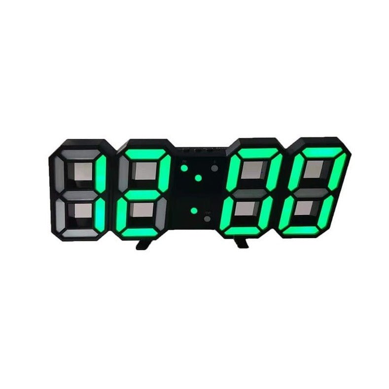 Orologio da Parete Digitale 3D a LED – Design Moderno con Funzione Dimmerabile e Visibilità Ottimale