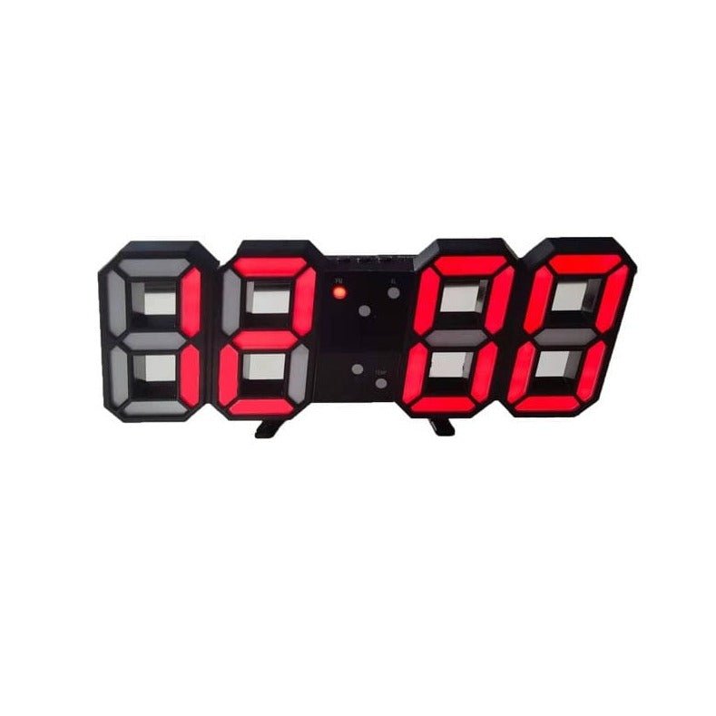 Orologio da Parete Digitale a LED 3D – Display Moderno con Luce Regolabile
