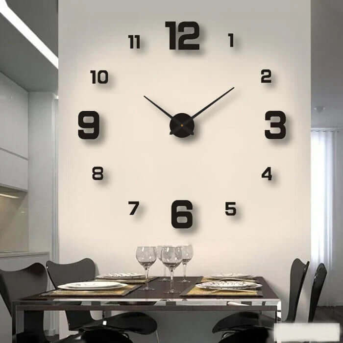 Orologio da Parete Fai da Te Grande 60-130 cm - Design Moderno