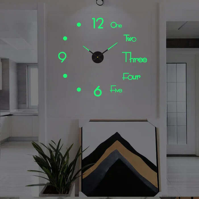 Orologio da Parete Fai da Te Grande 60-130 cm - Design Moderno