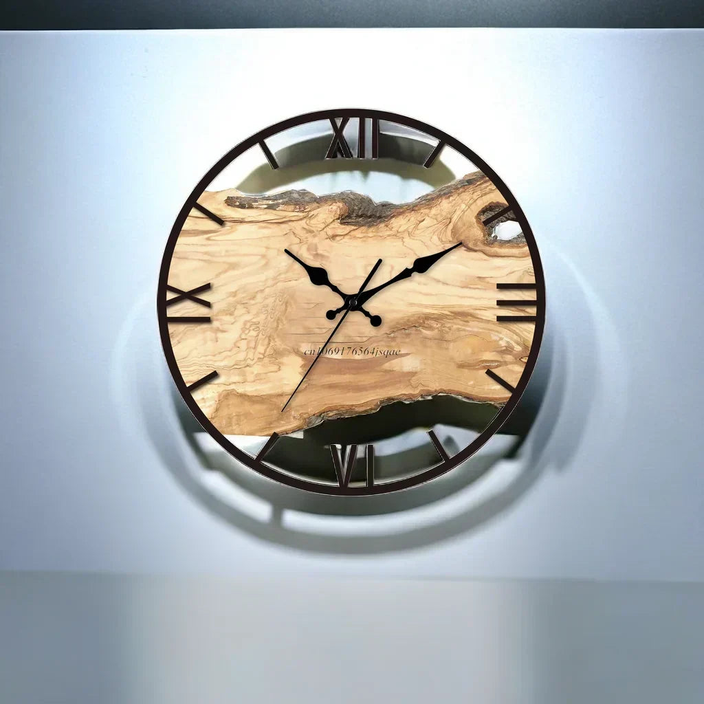 Orologio da parete trasparente - Design elegante