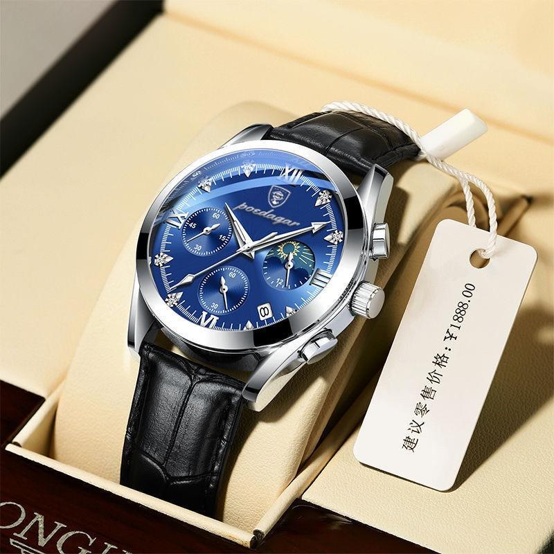 Orologio da uomo in pelle premium