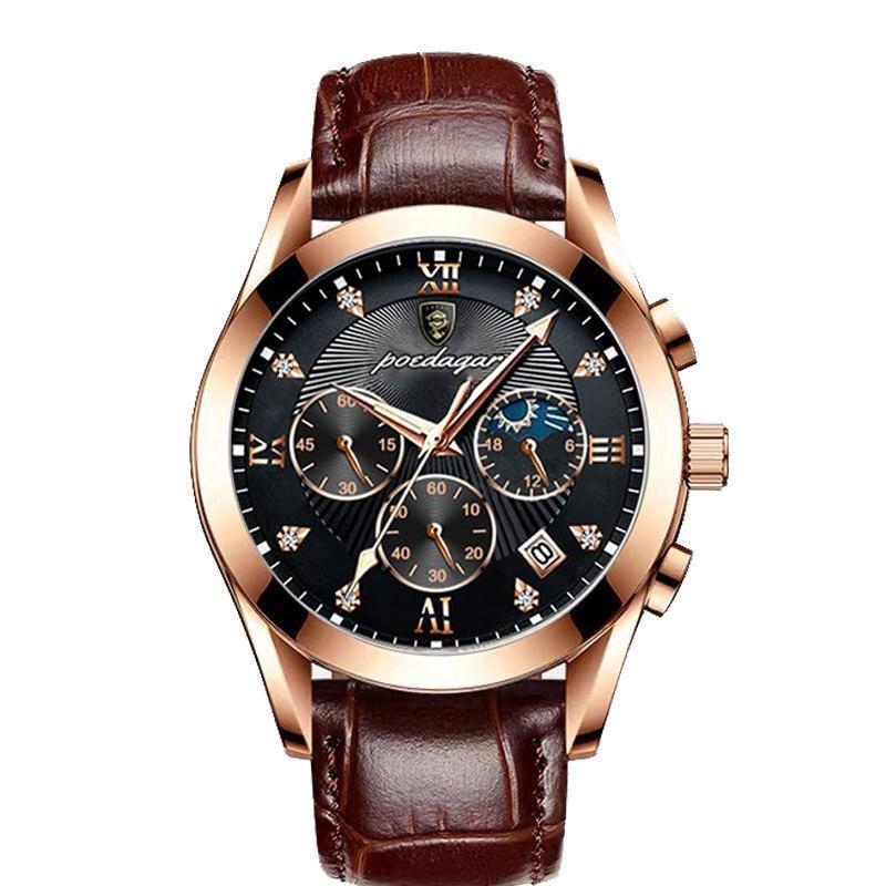 Orologio da uomo in pelle premium