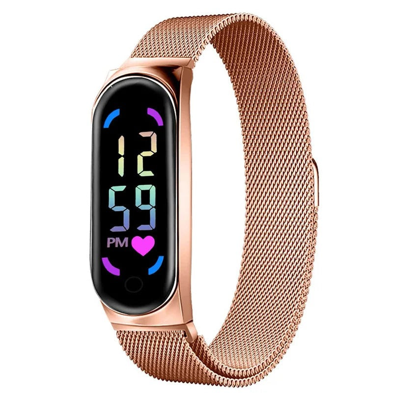 Orologio LED da Donna Magnetico