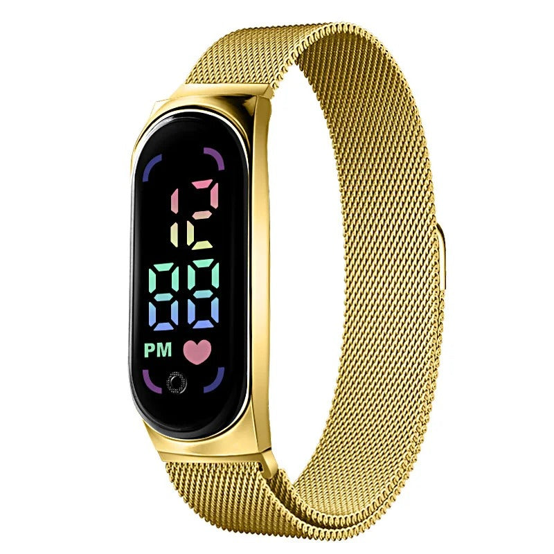 Orologio LED da Donna Magnetico