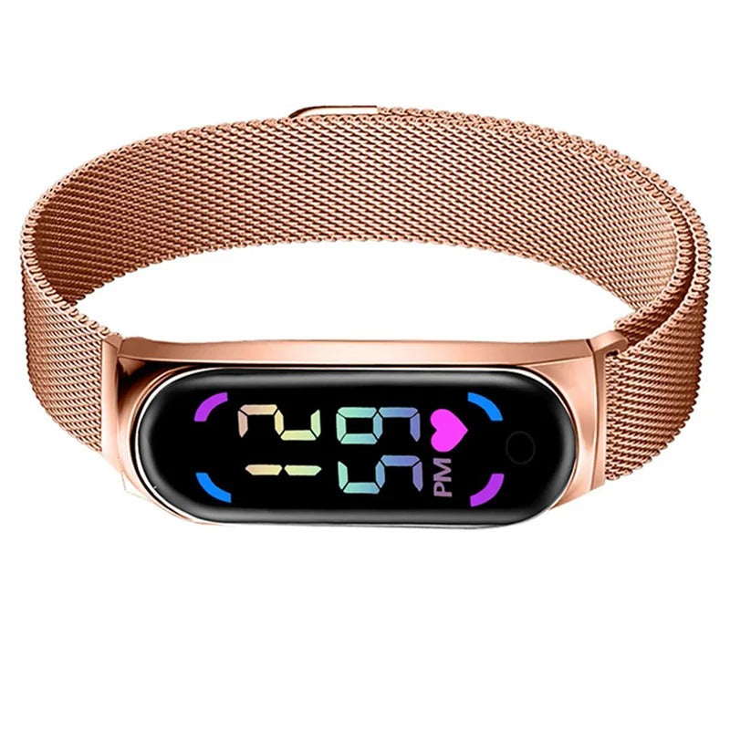 Orologio LED da Donna Magnetico