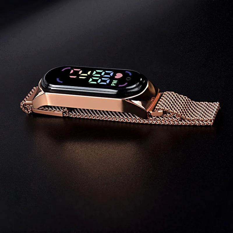Orologio LED da Donna Magnetico