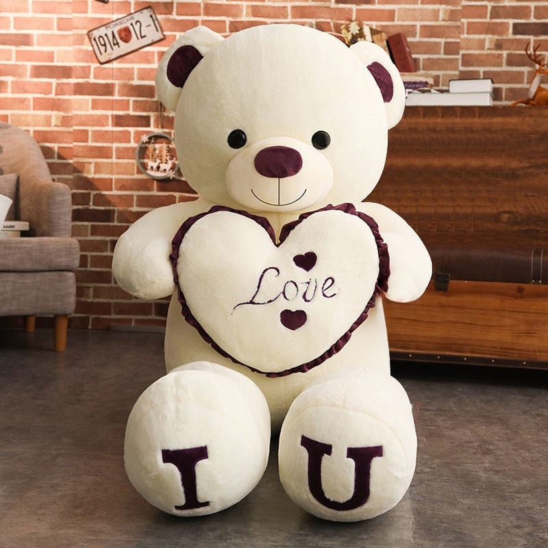 Orsetto di Peluche Grande | Morbido Peluche per Fidanzata, Moglie e Bambini