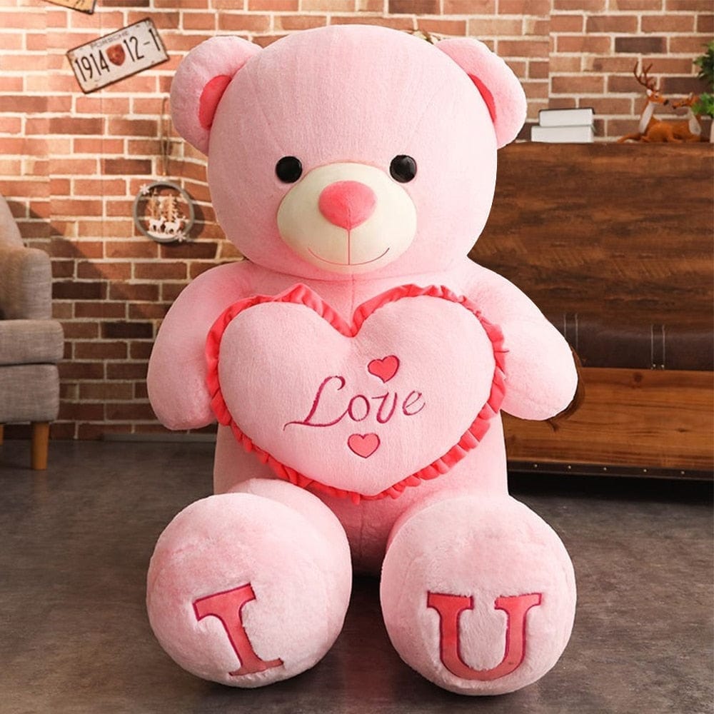 Orsetto di Peluche Grande | Morbido Peluche per Fidanzata, Moglie e Bambini