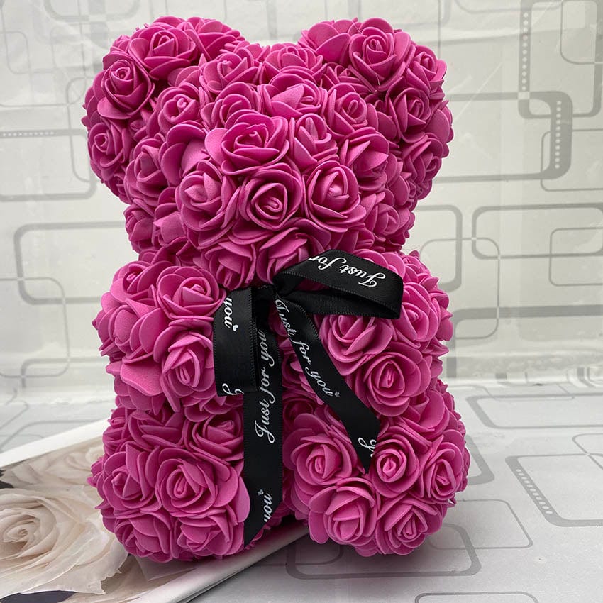 Orsetto di Rose Stabilizzate | Il Regalo Perfetto per i Momenti Speciali della Vita