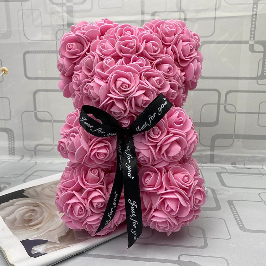 Orsetto di Rose Stabilizzate | Il Regalo Perfetto per i Momenti Speciali della Vita