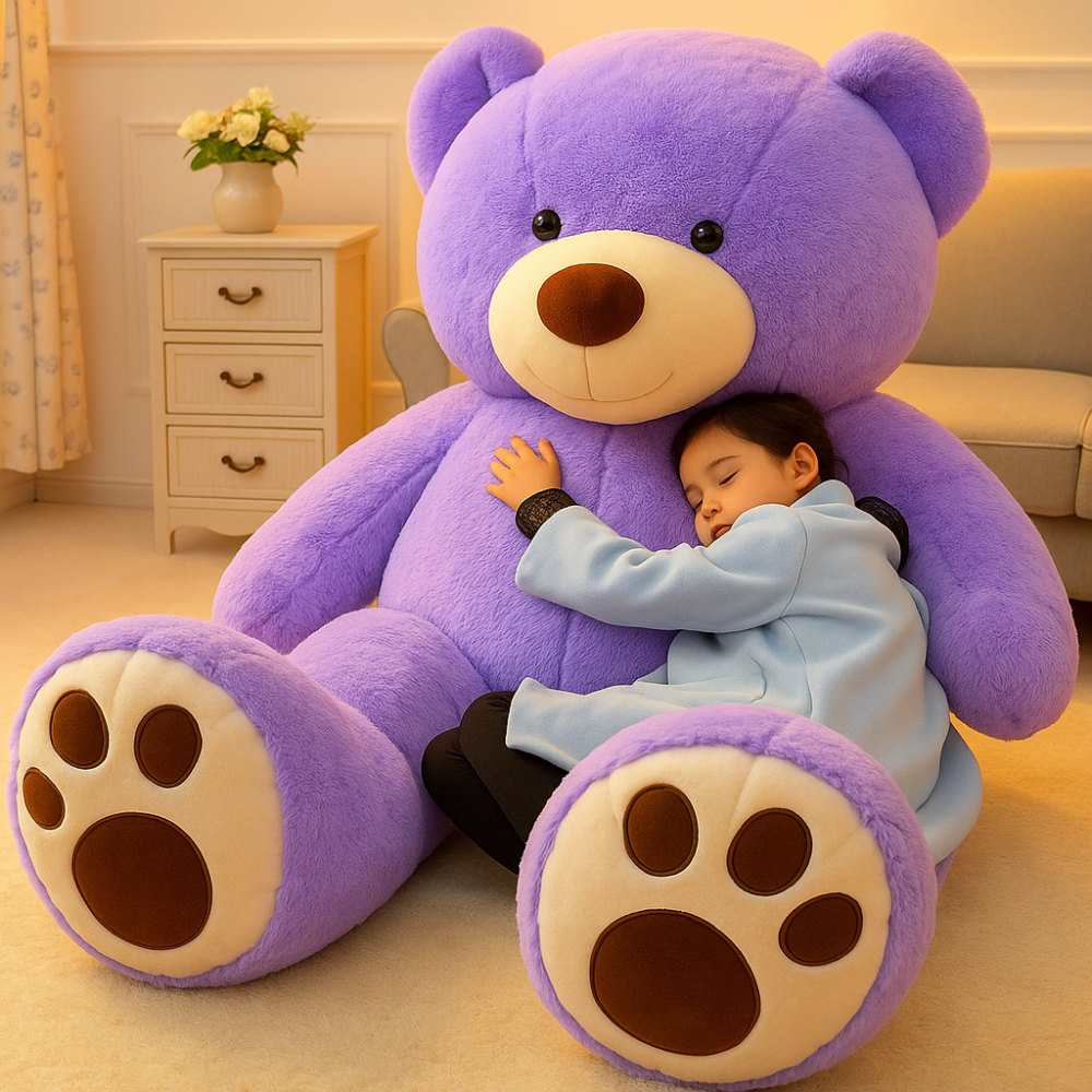 Orso di Peluche Grande, Giocattolo da Coccole, Ideale come Regalo