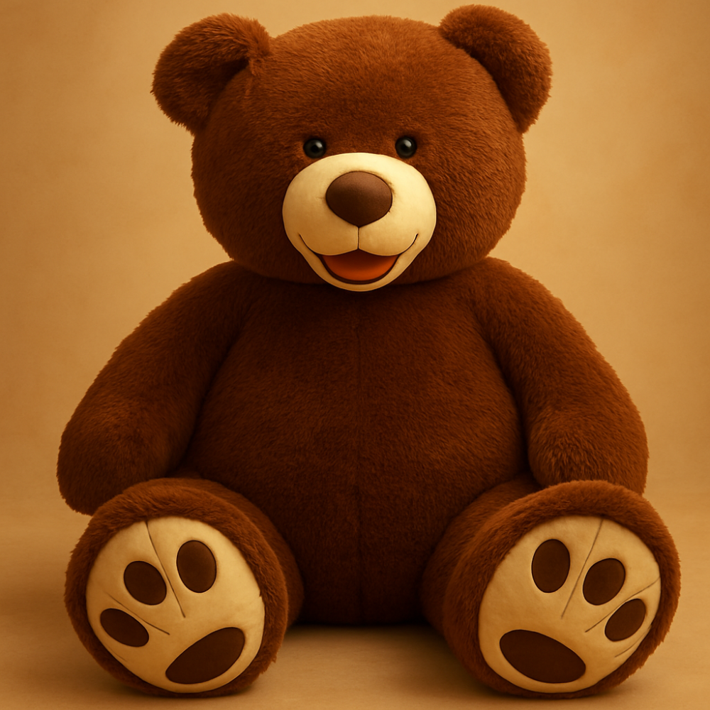Orso di Peluche Grande, Giocattolo da Coccole, Ideale come Regalo