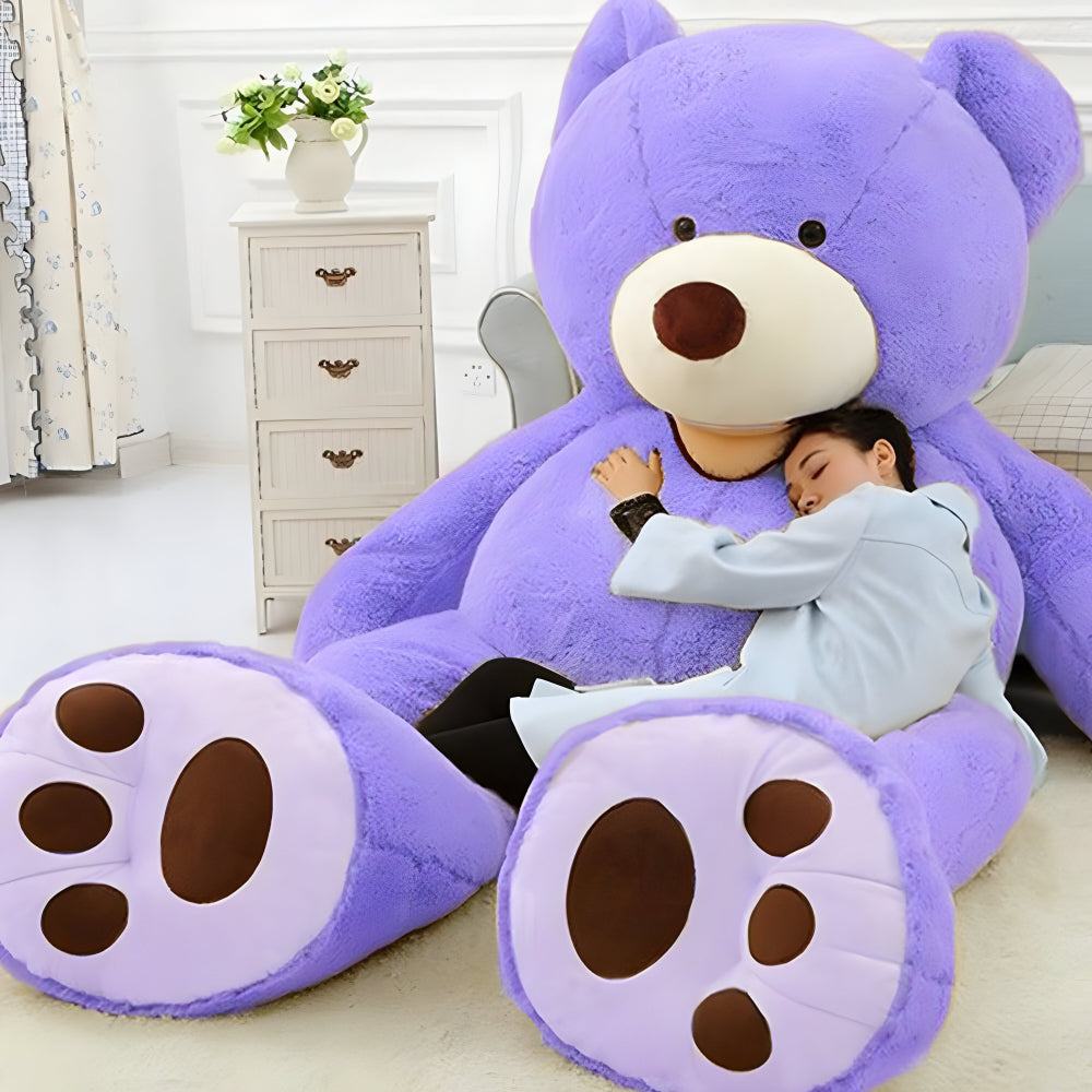 Orso di Peluche Grande, Giocattolo da Coccole, Ideale come Regalo