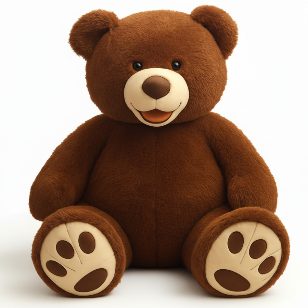 Orso di Peluche Grande, Giocattolo da Coccole, Ideale come Regalo