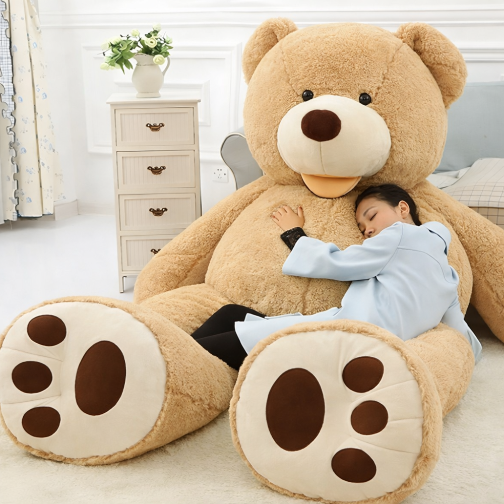 Orso di Peluche Grande, Giocattolo da Coccole, Ideale come Regalo