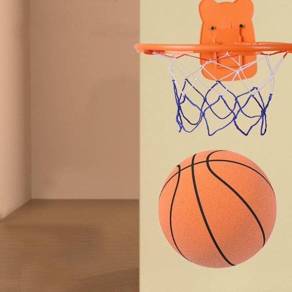 Pallone da Basket Silenzioso da Interno | Rimbalzo Morbido Insonorizzato