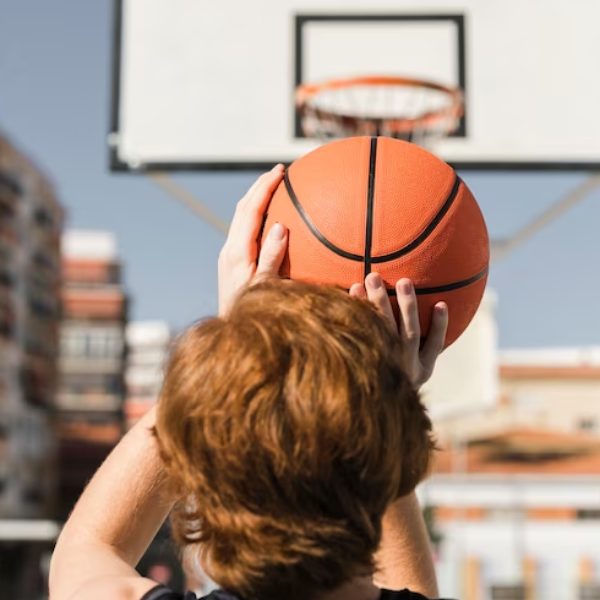 Pallone da Basket Silenzioso da Interno | Rimbalzo Morbido Insonorizzato