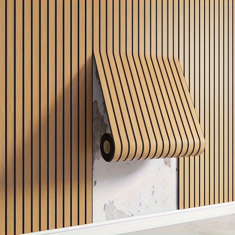Pannelli murali 3D autoadesivi - Effetto legno