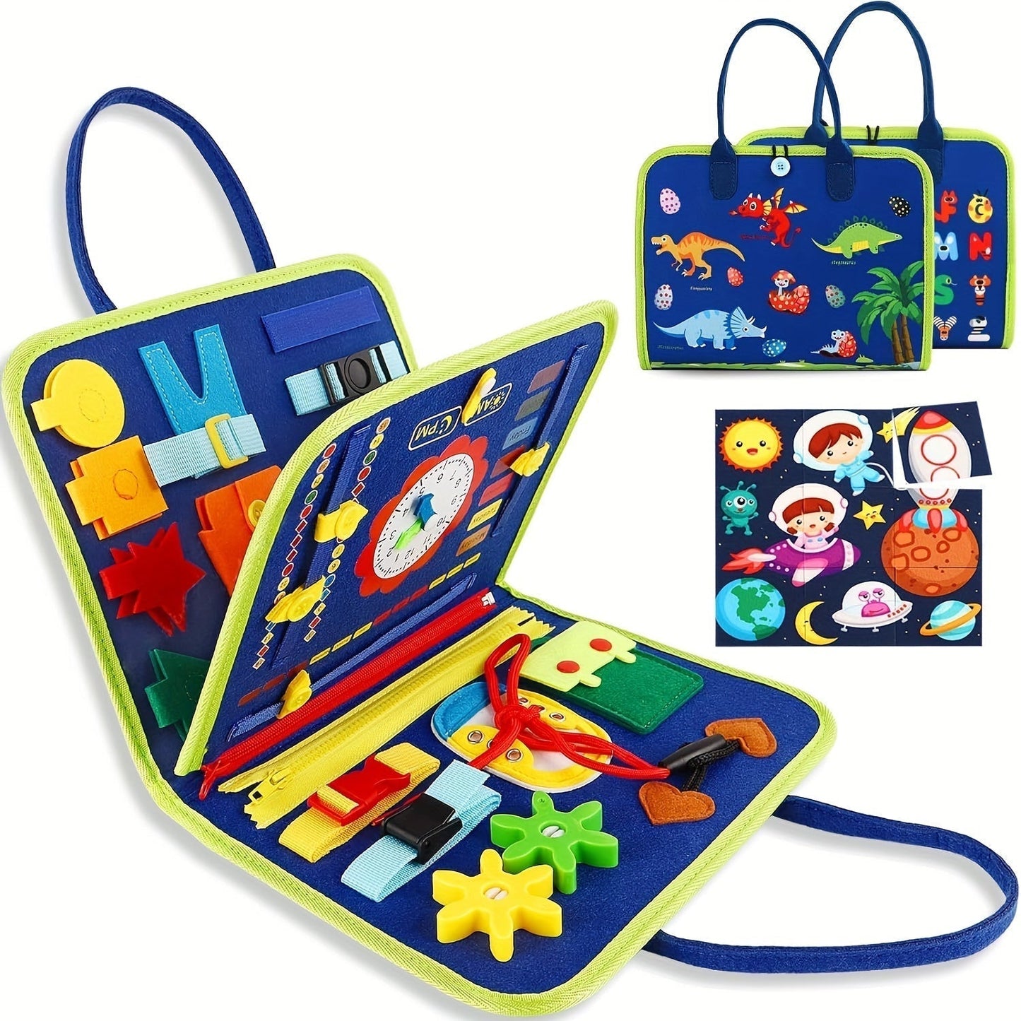 Pannello Sensoriale Educativo 25 in 1 per Bambini Piccoli