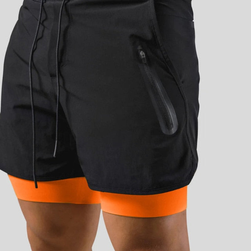 Pantaloncini Sportivi da Uomo 2 in 1 | Perfetti per Ogni Allenamento
