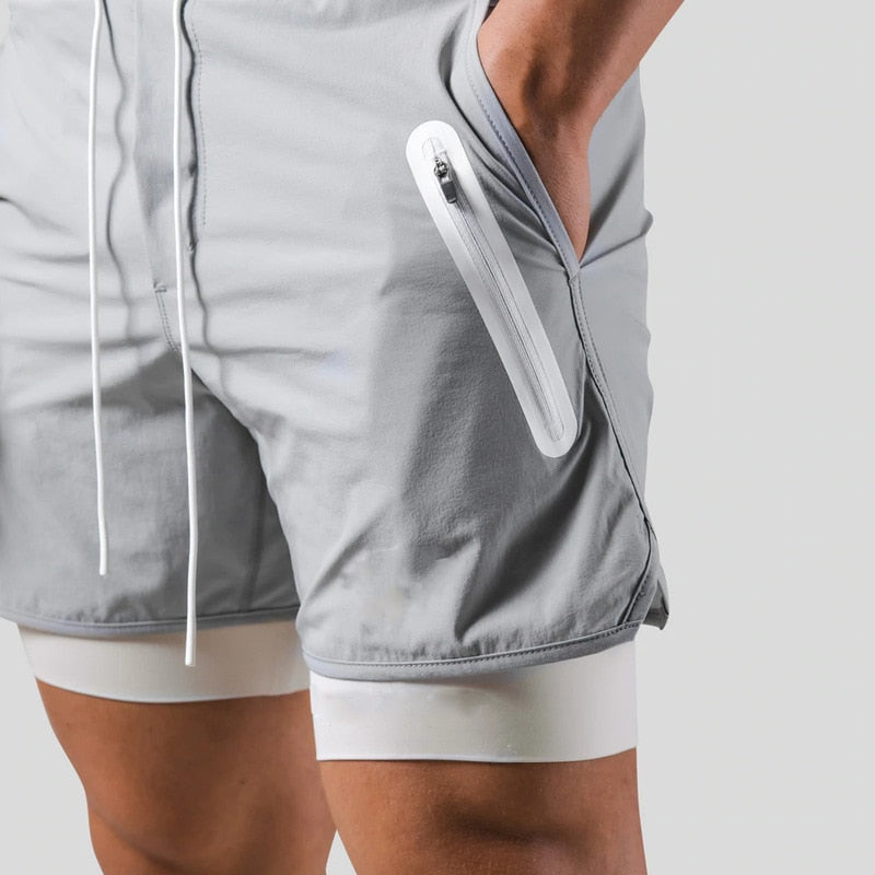 Pantaloncini Sportivi da Uomo 2 in 1 | Perfetti per Ogni Allenamento