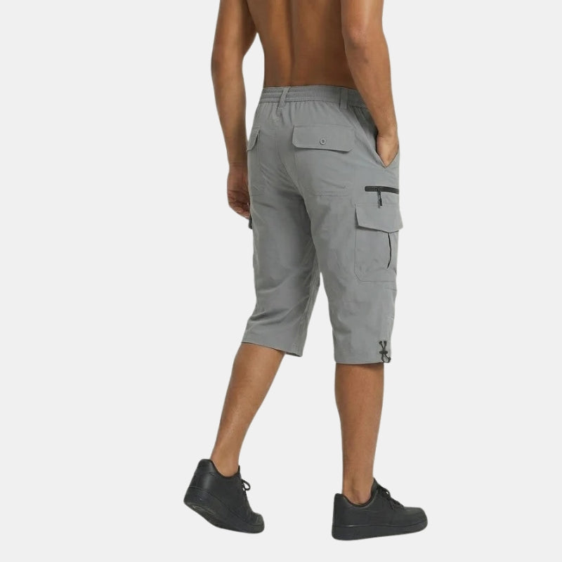Pantaloni Cargo - Bermuda Cargo Multitasche
