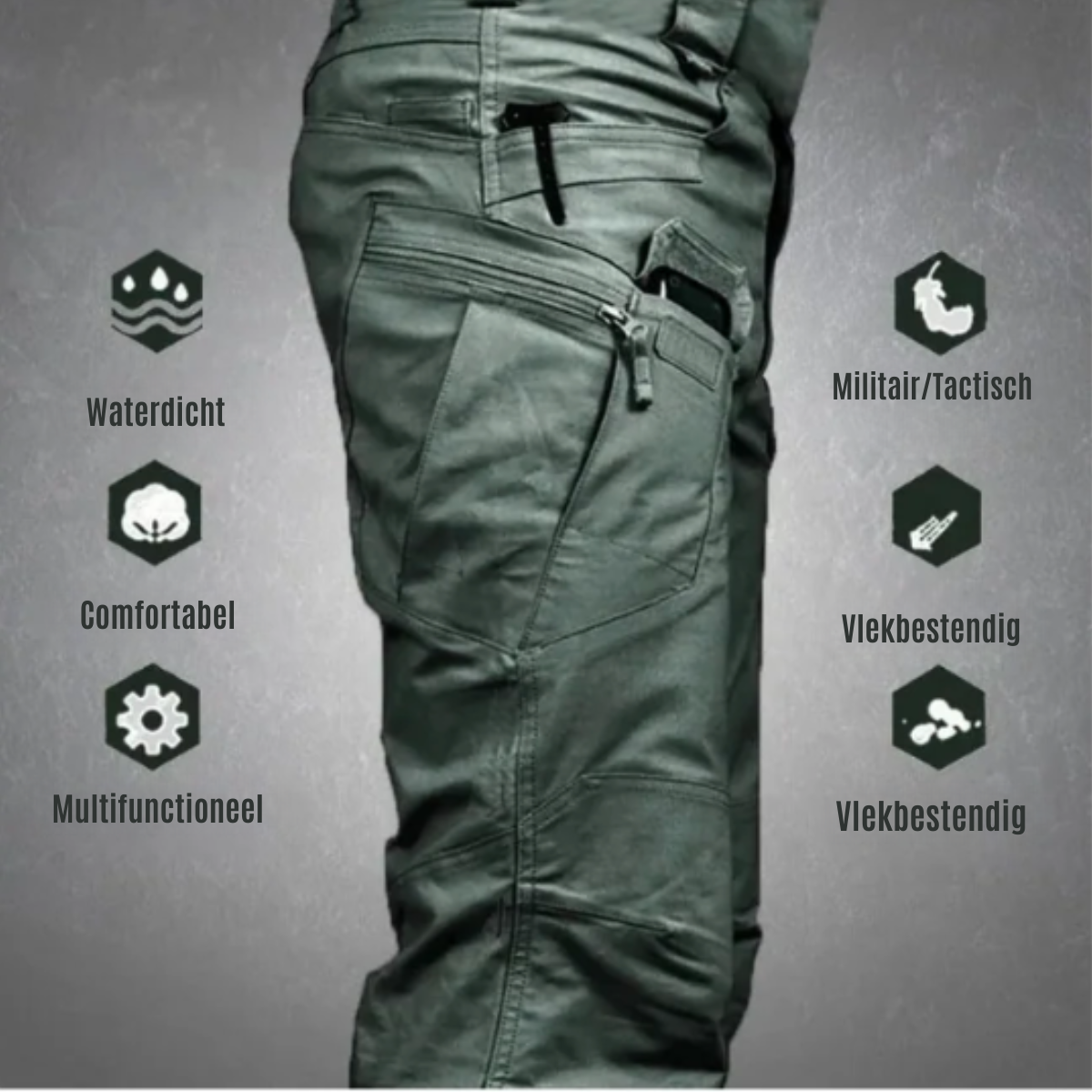 Pantaloni Cargo Tattici