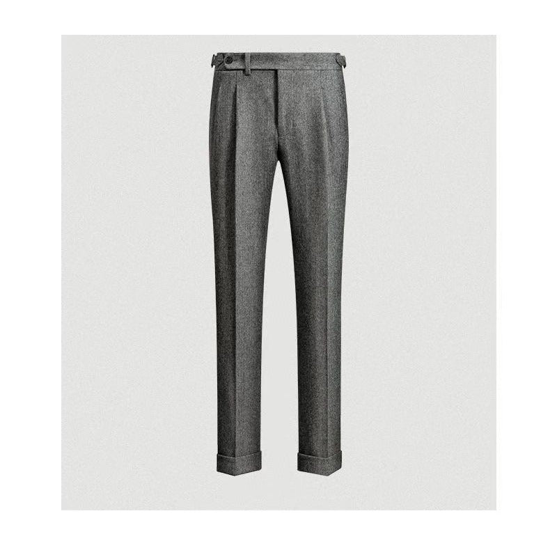Pantaloni casual da uomo in stile vintage