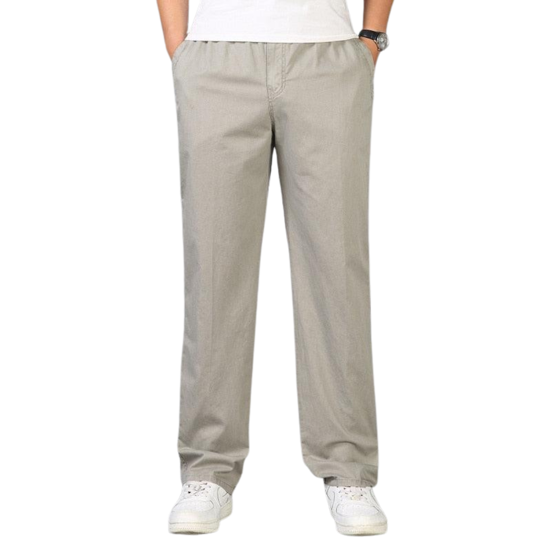 Pantaloni Casual da Uomo Pull-On con Vestibilità Morbida