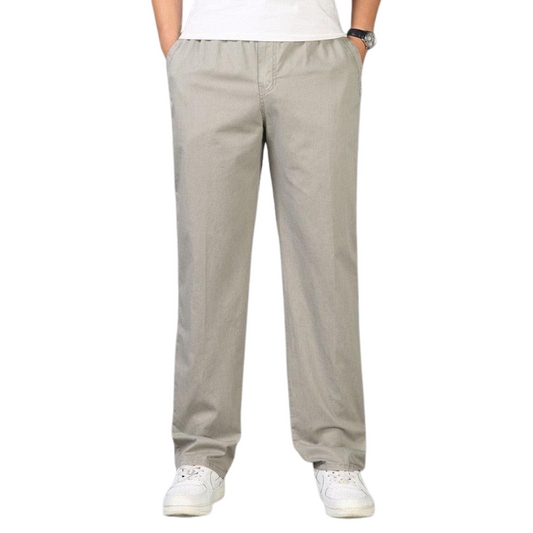 Pantaloni Casual da Uomo Pull-On con Vestibilità Morbida