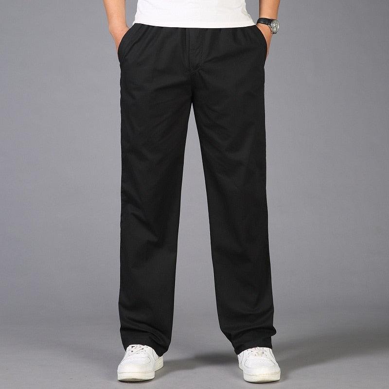 Pantaloni Casual da Uomo Pull-On con Vestibilità Morbida