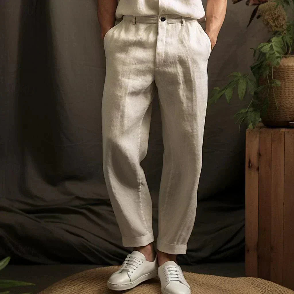 Pantaloni Casual da Uomo Vestibilità Comoda