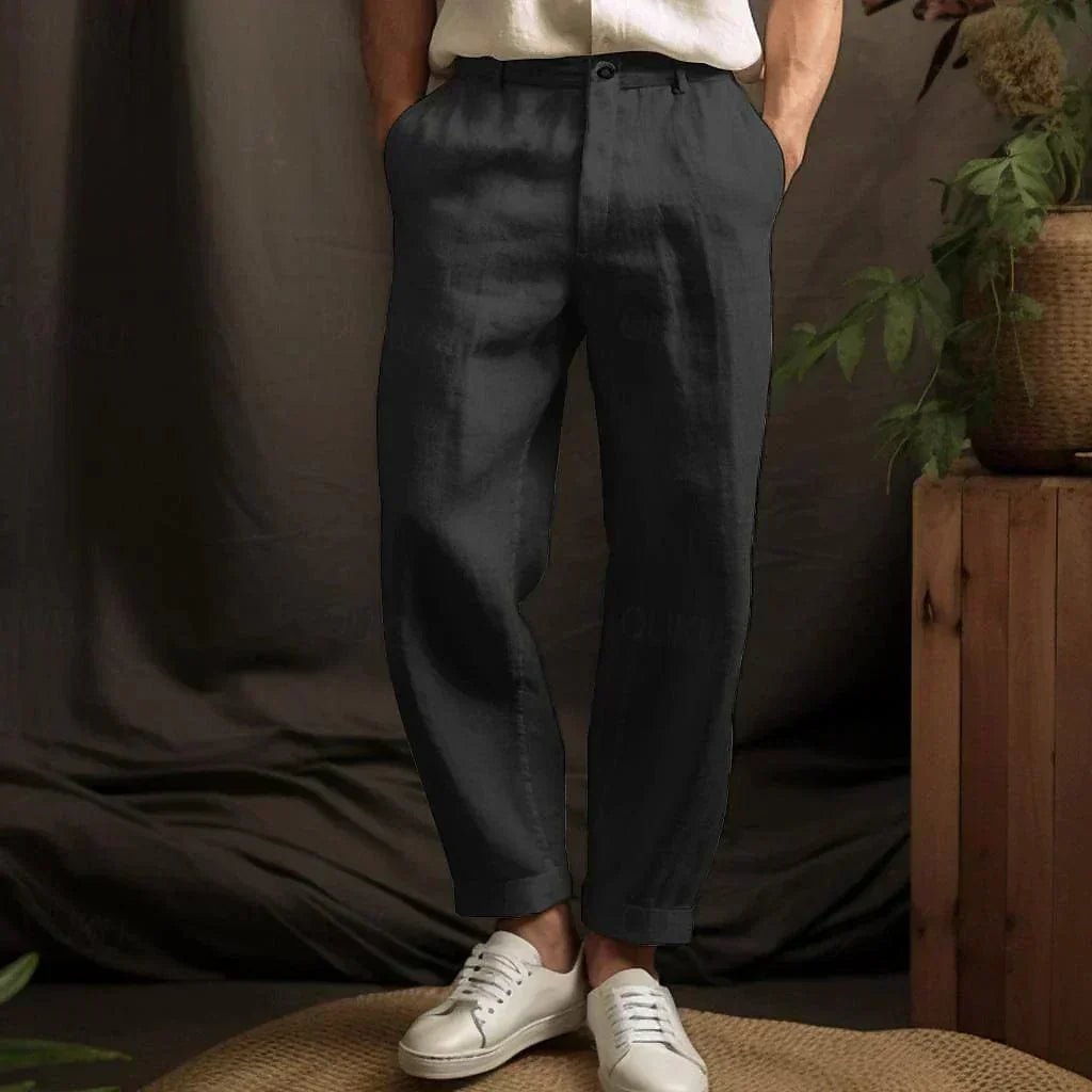 Pantaloni Casual da Uomo Vestibilità Comoda
